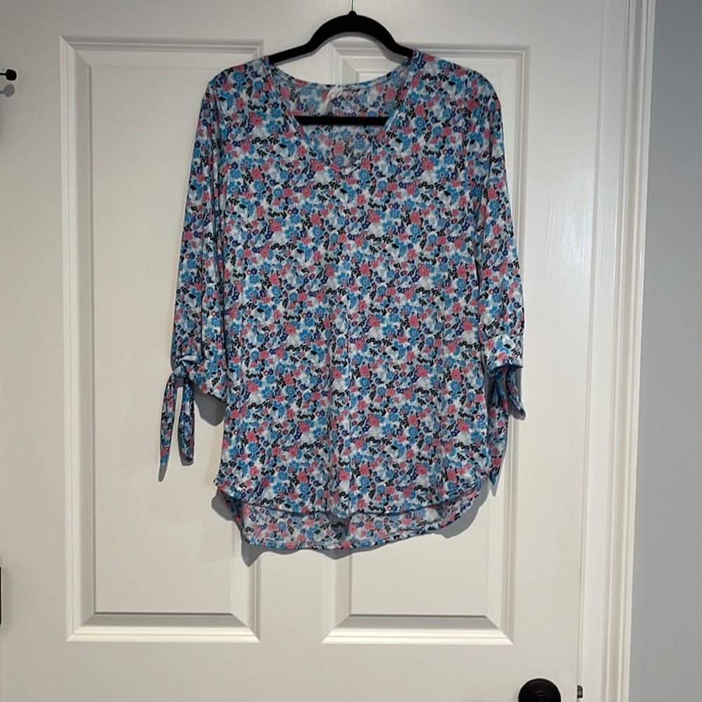 Women’s floral blouse